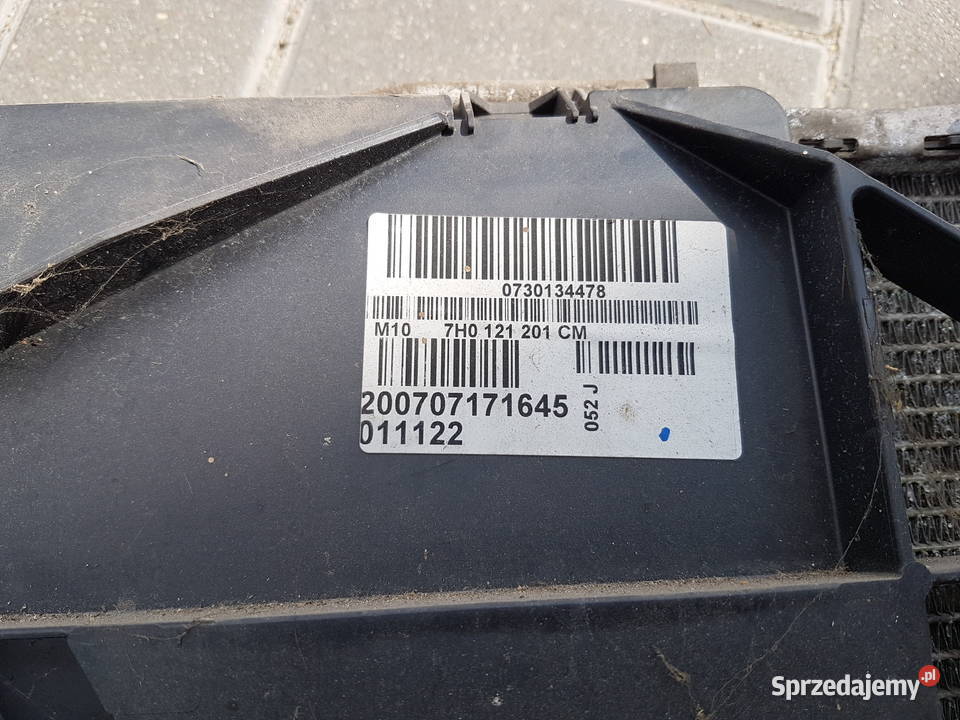 VW TRANSPORTER T5 CHLODNICA WODY WENTYLATOR sprzedam