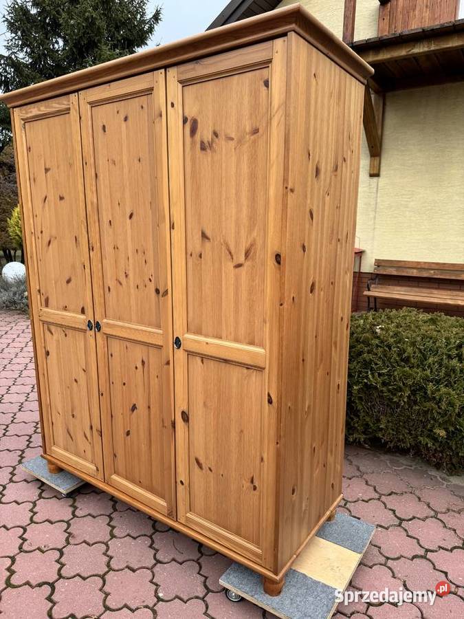 Szafa 3 drzwiowa garderoba bieliźniarka ikea Szafy i garderoby Garwolin