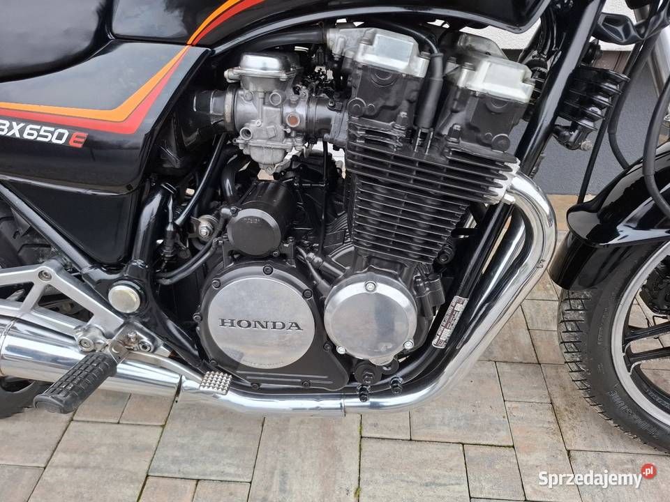 Honda cbx 650E 1989 przebieg 77 55kw Rok produkcji 1989 sprzedam
