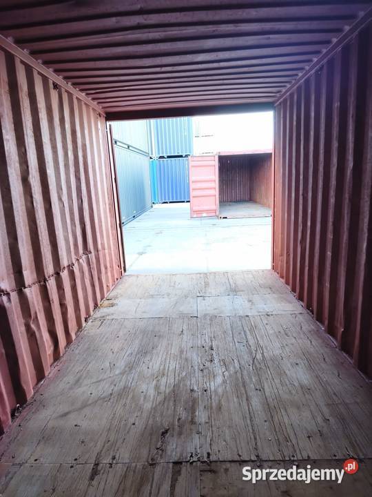 Kontener magazynowy transportowy morski 20 DV 6 Łódź