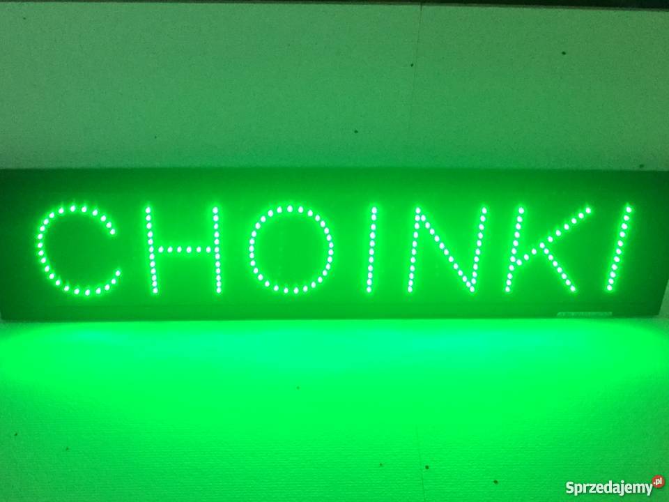 Choinki LED reklama 230V 100x25 zewnętrzna