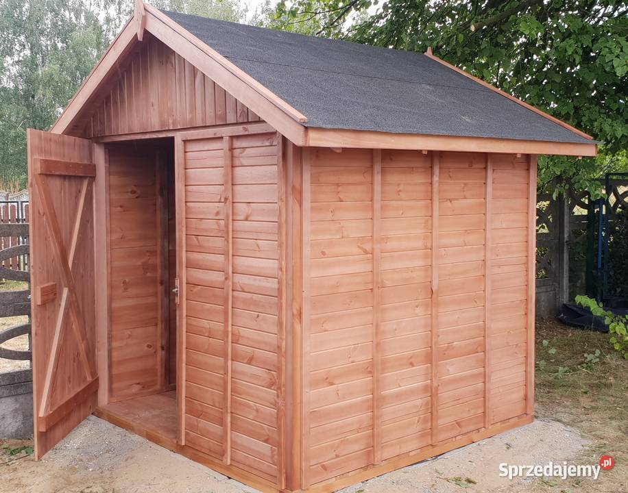 Domek ogrodowy narzędziowy drewniany Zimnowoda