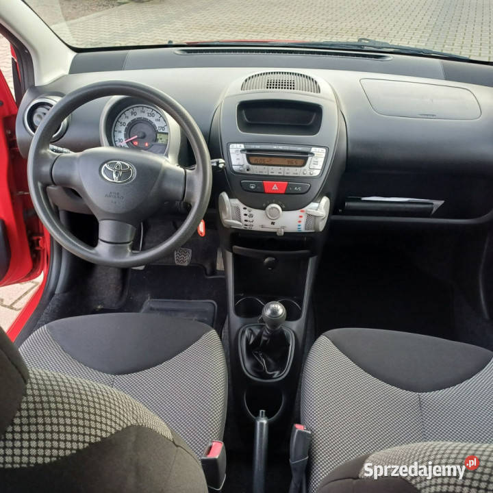 Toyota Aygo Klimatyzacja Serwisowany w ASO I wielkopolskie Suchorzew