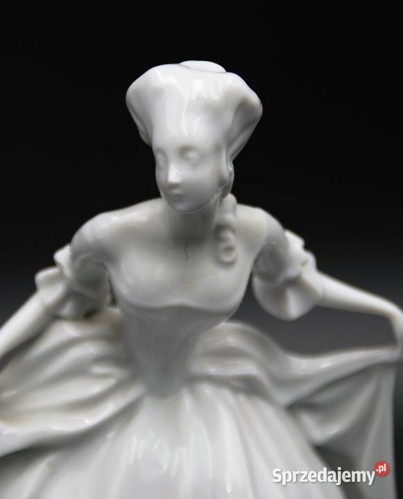 Porcelana Rosenthal figura biedermeierowska dama Poznań