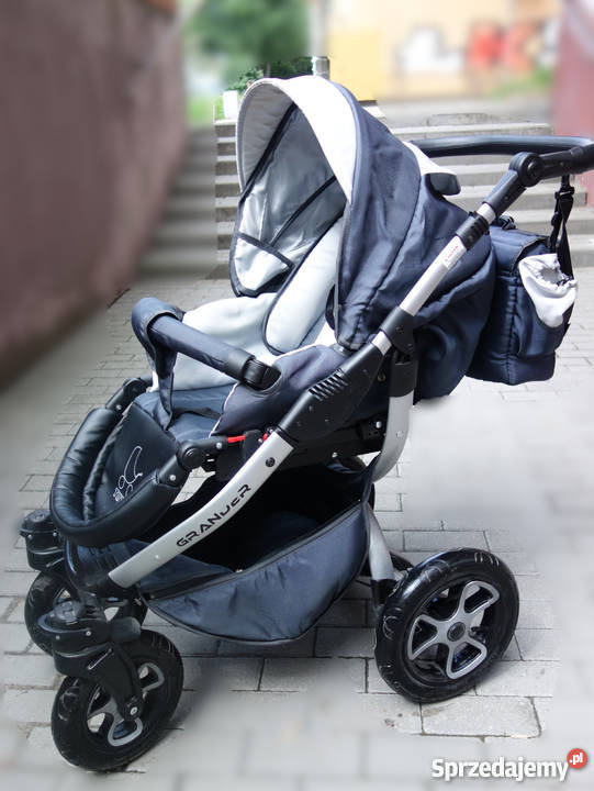 Wózek 3w1 Tutek Grander Aluminium Łódź