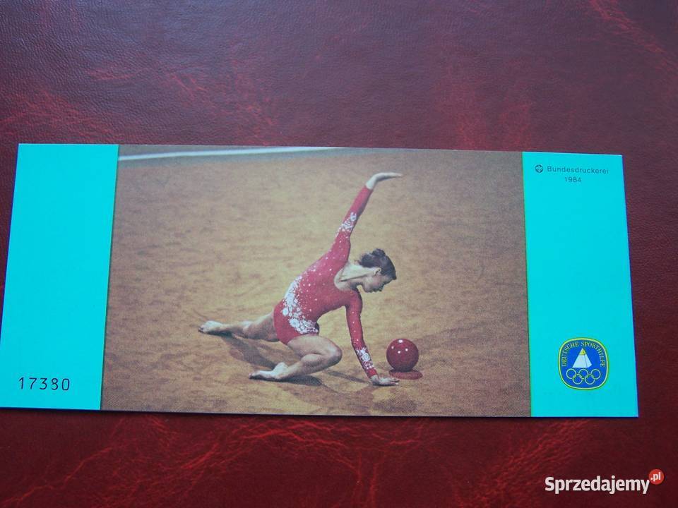 Niemcy 1984 MNH Karnet Olimpiada Los Angeles Tychy
