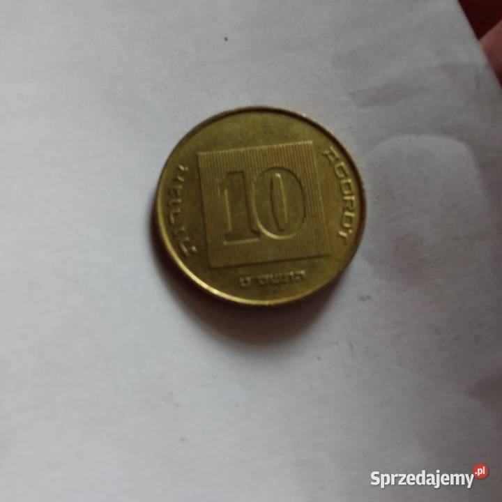 Moneta Israel 10 Agorotl Numizmatyka Szczecin