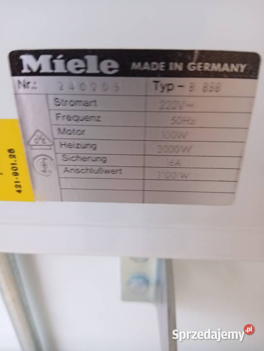 magiel elektryczny prasowalnica walcowa marki kujawsko-pomorskie Byczyna