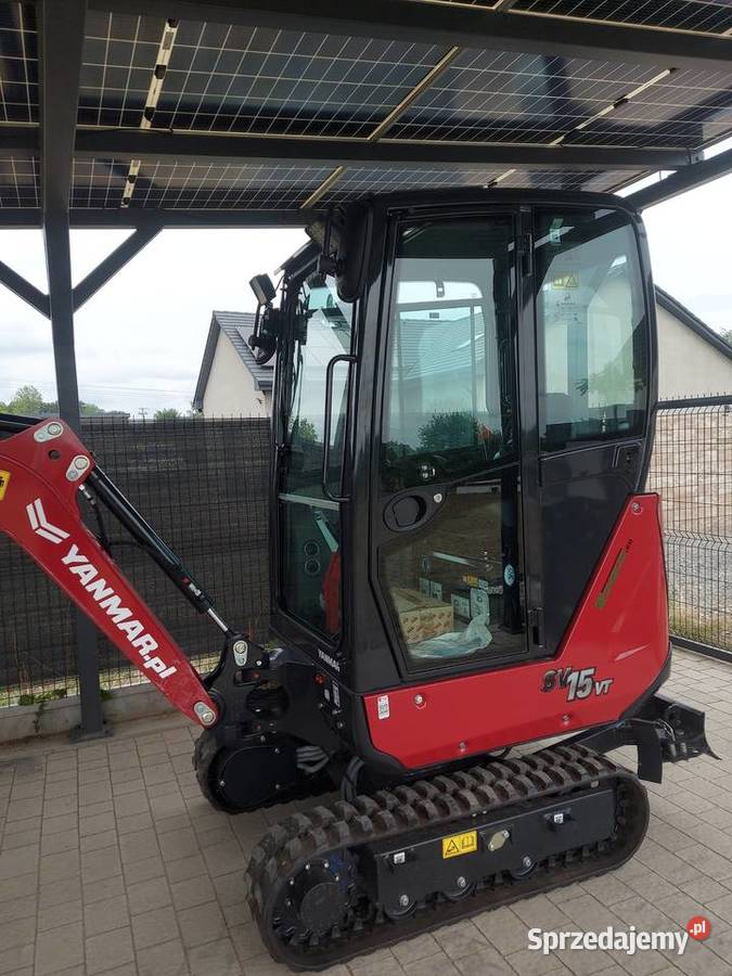 minikoparka Yanmar SV 15VT Szczecin lubuskie Zielona Góra