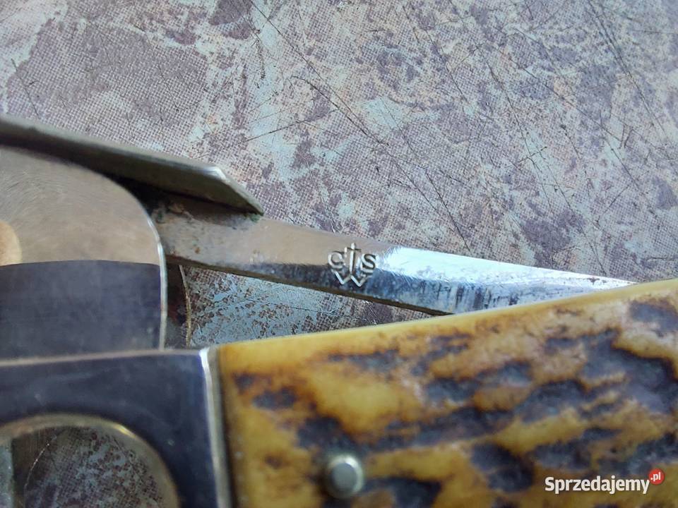 Stara mała obcinaczka do cygaretek sygnowana Antyki Tczew