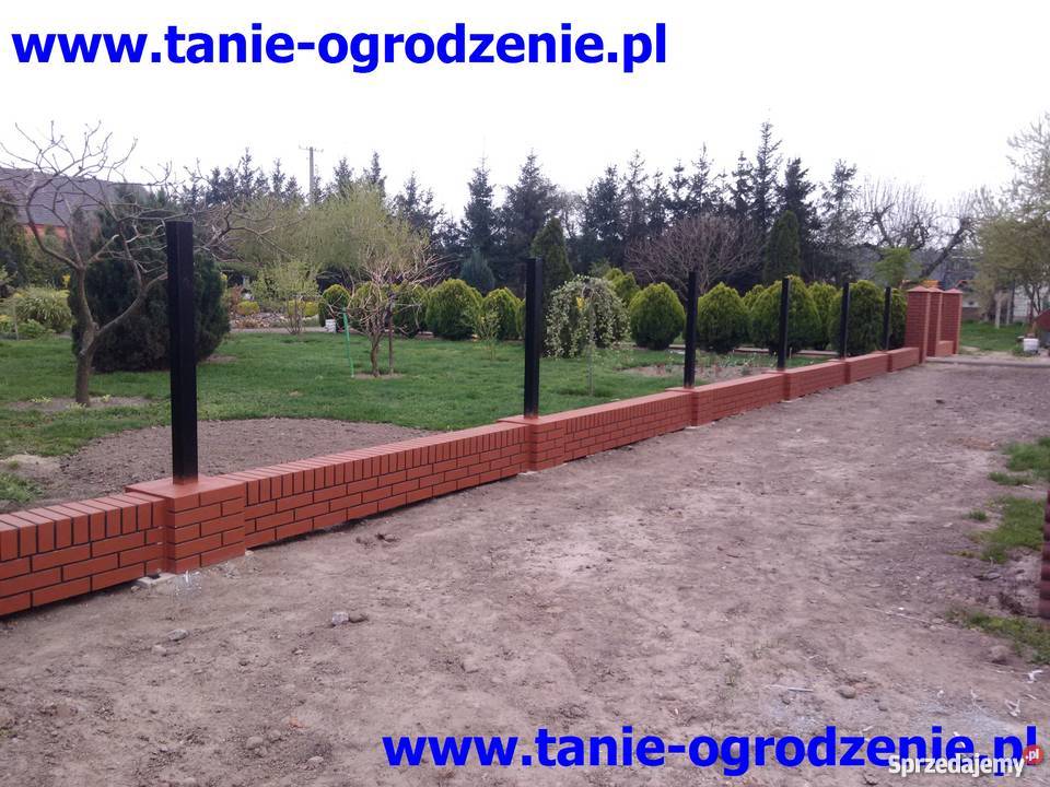 Ala klinkier słupki murki ogrodzenia imitacja wielkopolskie Września sprzedam