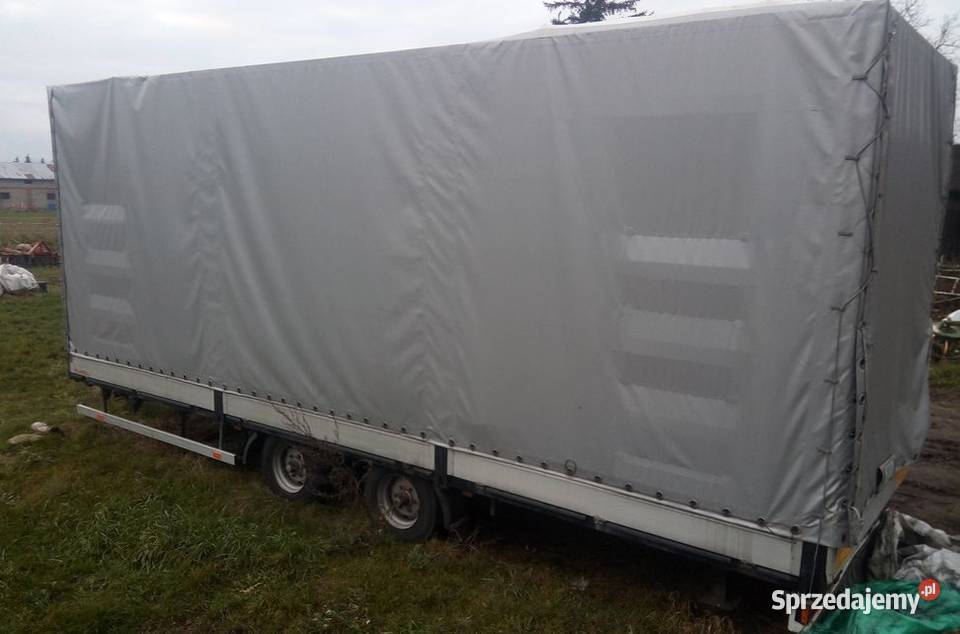 Przyczepa dwuosiowa PLANDEX MAN TGL Kutno sprzedam