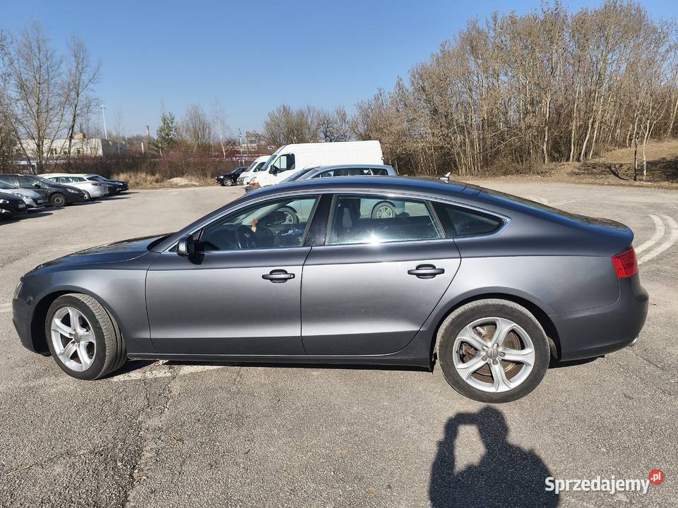 Zadbana Audi A5 elektrycznie ustawiane fotele