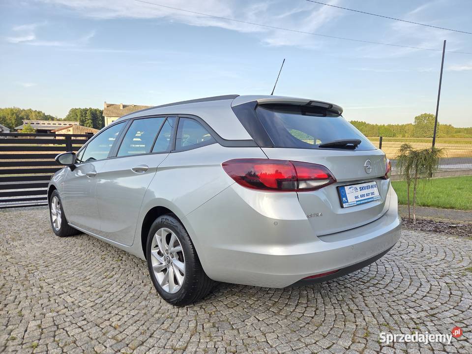 OPEL ASTRA K LIFT EDITION SalonPL 1WŁ2020 15CDTi czujnik parkowania Sieradz