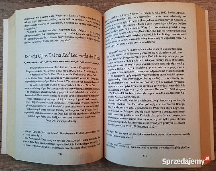 Tajemnice kodu Leonarda da Vinci wielkopolskie Ostrów Wielkopolski