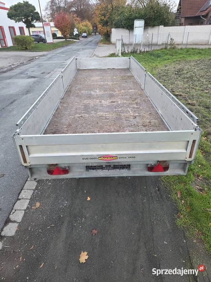 Przyczepa BCKMANN samochodowa platforma duża Boeckman