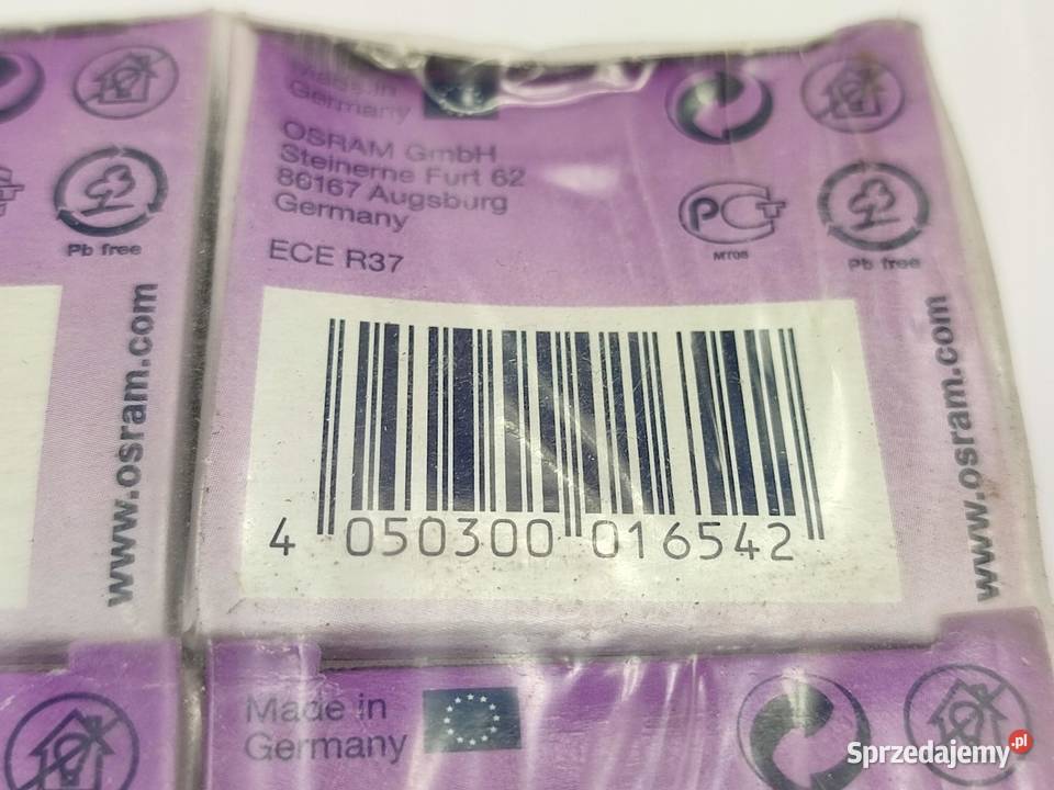 ŻARÓWKA HALOGEN KOMPLET 10 OSRAM 24V 7570W P43T lubelskie