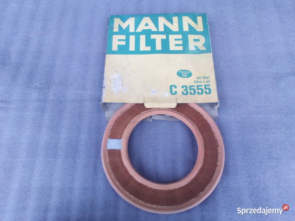 Filtr powietrza Mercedes MANN C3555 190 motor wielkopolskie Bukownica