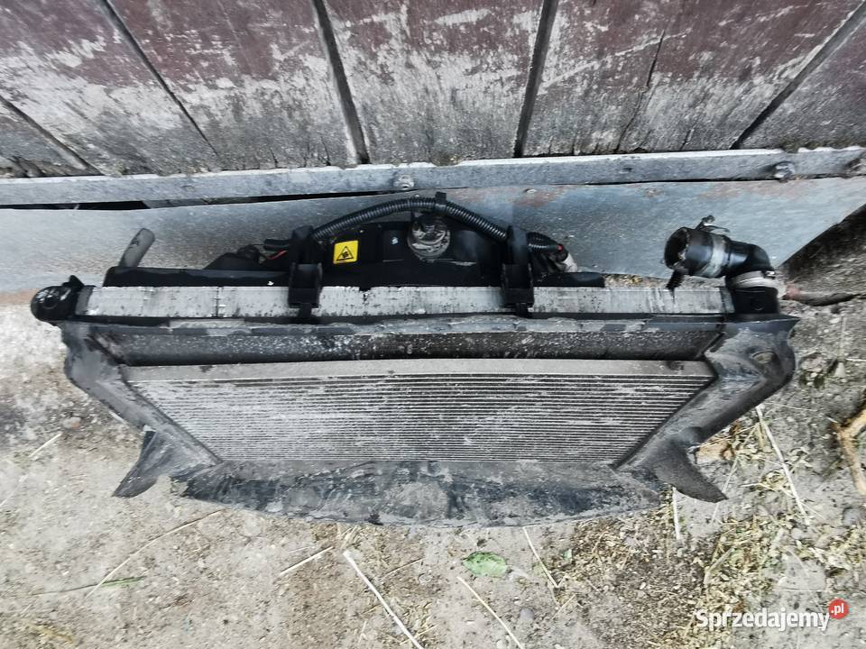 Komplet chłodnic Alfa Romeo 147 wentylator woda osobowe wielkopolskie Międzychód sprzedam