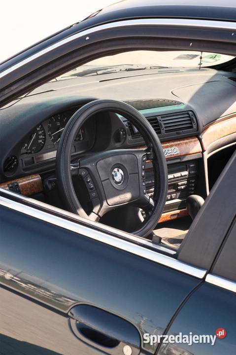 Sprzedam bawarską limuzynę BMW E38 728i lpg zielony sprzedam
