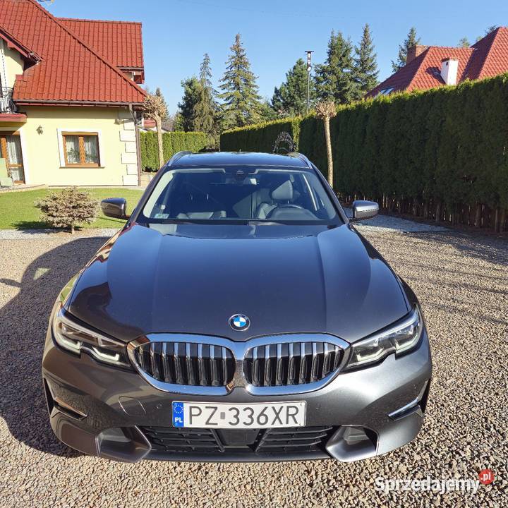 BMW 320d touring xdrive 4x4 2021 salon kurtyny powietrzne małopolskie sprzedam