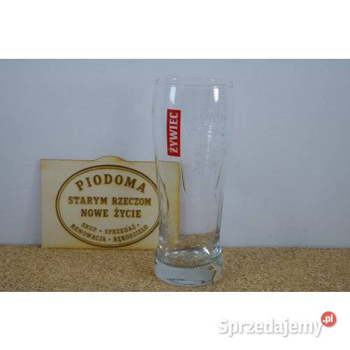 Firmowa szklanka Żywiec klasyczny pilsner 05 l
