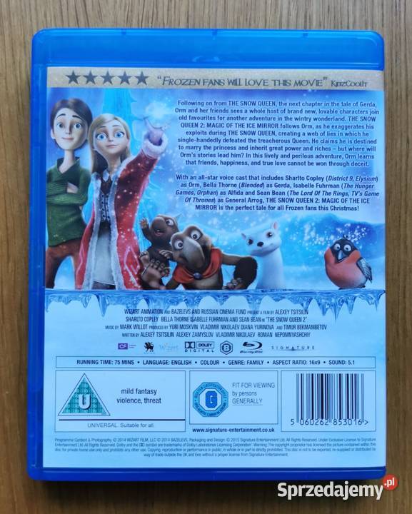 The Snow Queen Magic of the Ice Mirror Królowa Parzęczew