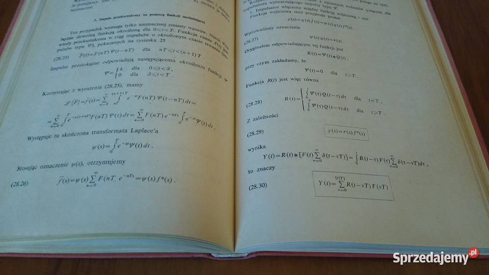Praktyka przekształcenia Laplacea Gustav Doetsch Rok wydania 1964 Gdańsk sprzedam