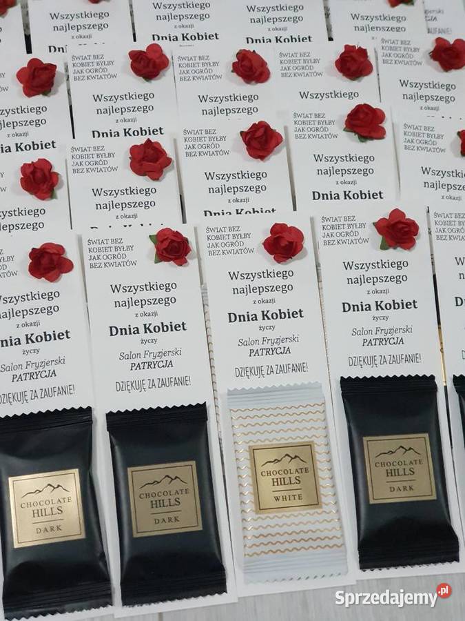 Dzień Kobiet upominek czekoladka Warszawa