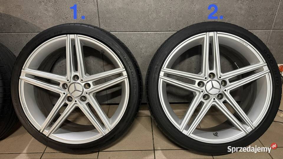 19 Mercedes w205 w206 w212 felgi koła komplet Lubasz sprzedam