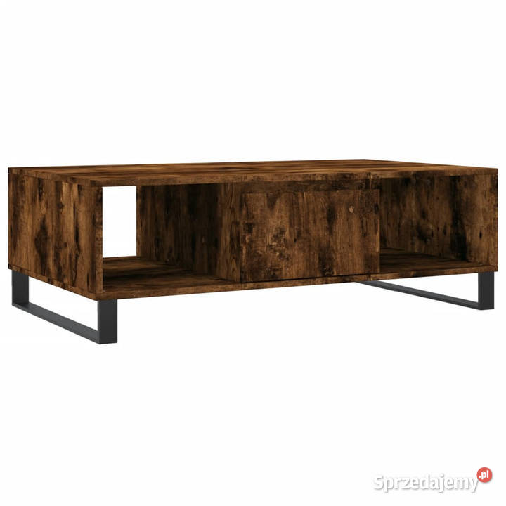 Stolik kawowy przydymiony dąb 104x60x35 WM827097 Warszawa
