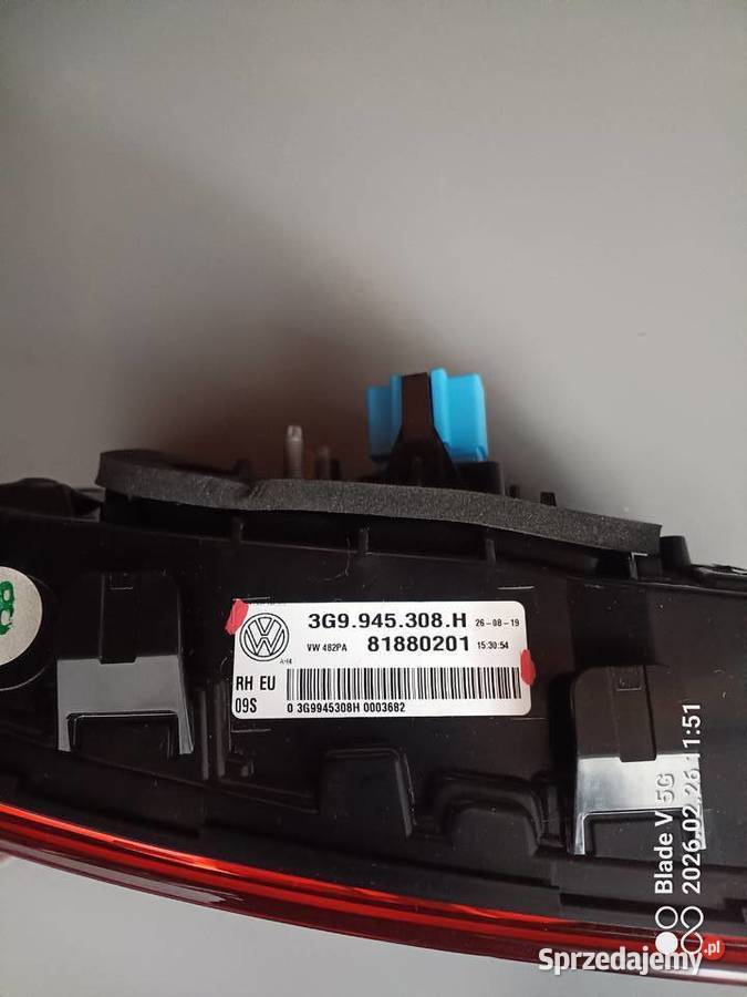 Lampy tył Passat B8 combi RLine