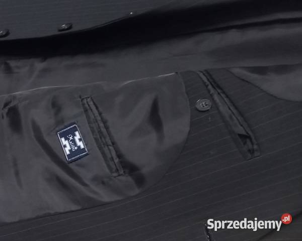 MARYNARKA wełna grafitczarny na 182 użyta raz Warszawa