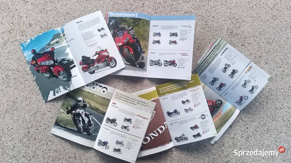 HONDA Gold Wing CBR CRF Dylan i inne Program