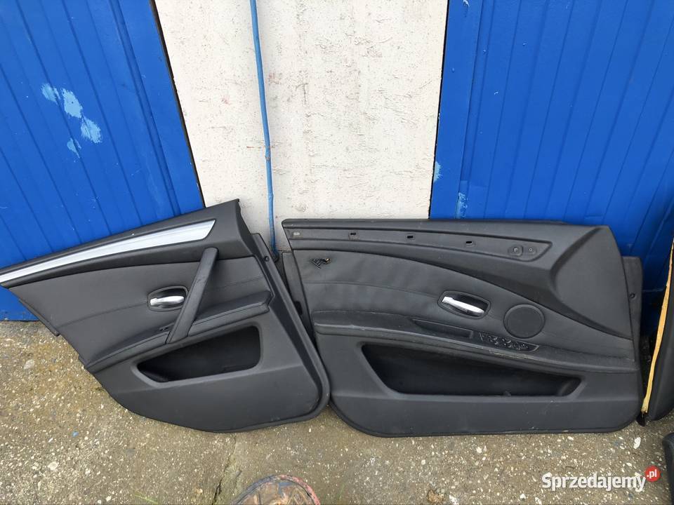 BMW E61 LCI wnętrze skóra fotele kanapa boczki pomorskie