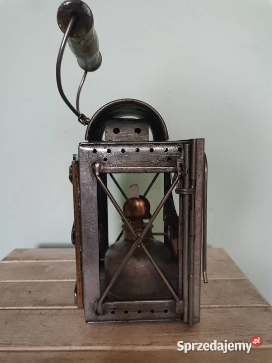 Stara lampa kolejowa Art Deco