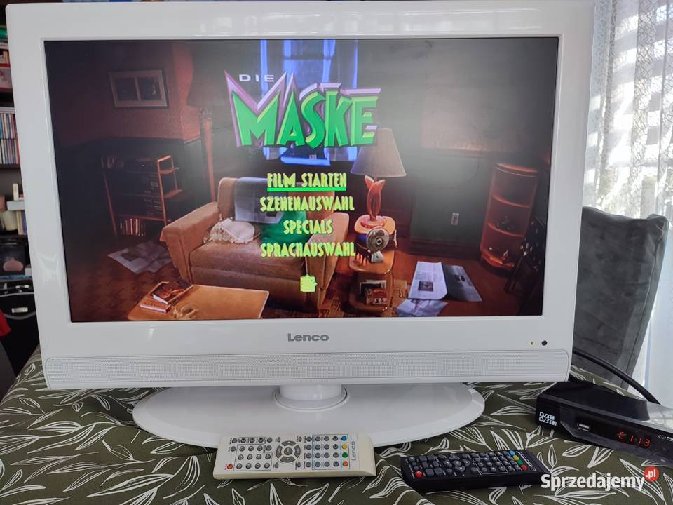 TV 26 biały z wbudowanym DVD Telewizory Myszków