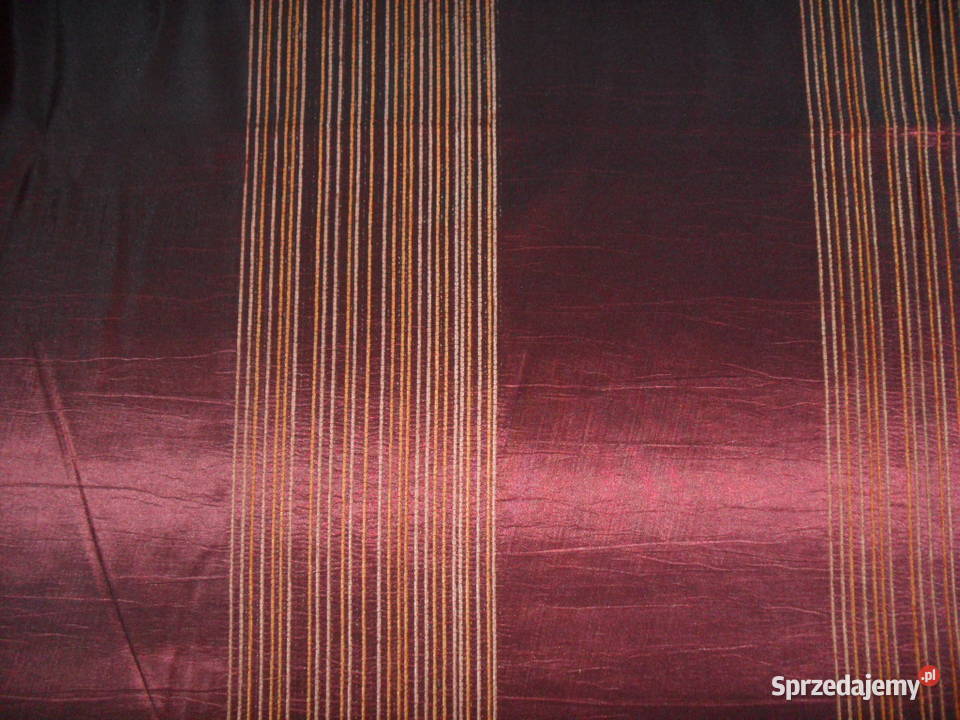zasłona gotowa 130 x 275 odcienie czerwieni