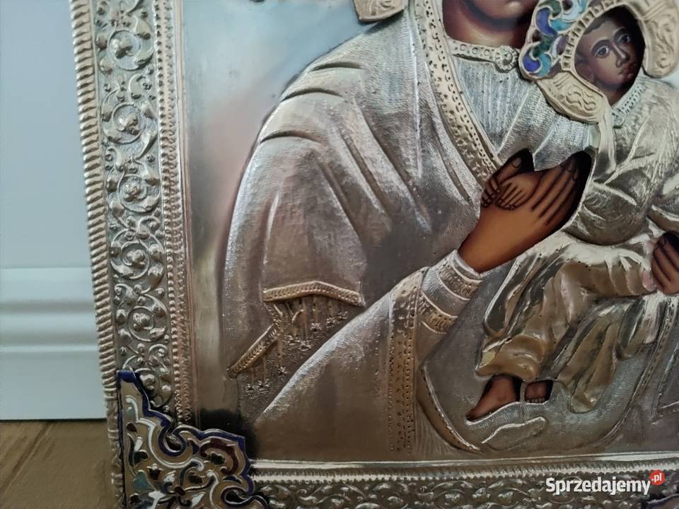 Piękna ikona Matka Boska nieustającej pomocy Łódź