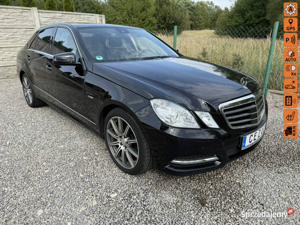 Mercedes E 300 12r 30 V6 diesel z Niemiec lakier metallic Konradów