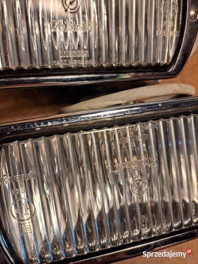 Halogeny zelmot fiat 125p chrom nowe Wrocław