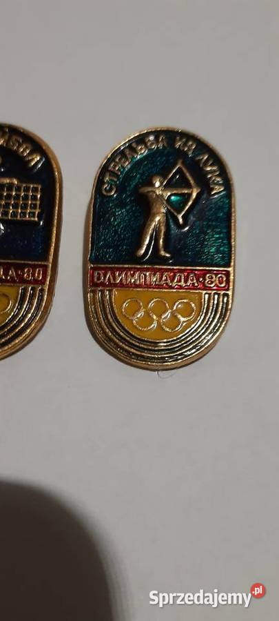 odznaki 3 Olimpiada Moskwa 1980 Rosja ZSRR 1 Pozostałe