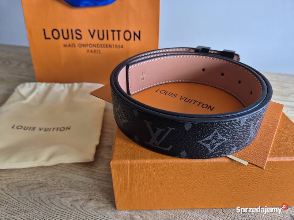 Louis Vuitton LV Monogram Pasek Męski NOWY 105 Poznań