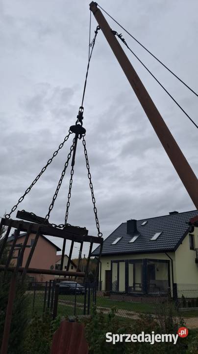 Stacjonarny ładowacz do obornika Polichno sprzedam