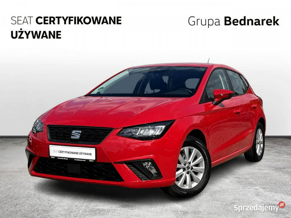 Seat Ibiza Bezwypadkowy Salon Polska Serwis ASO światła do jazdy dziennej Łódź