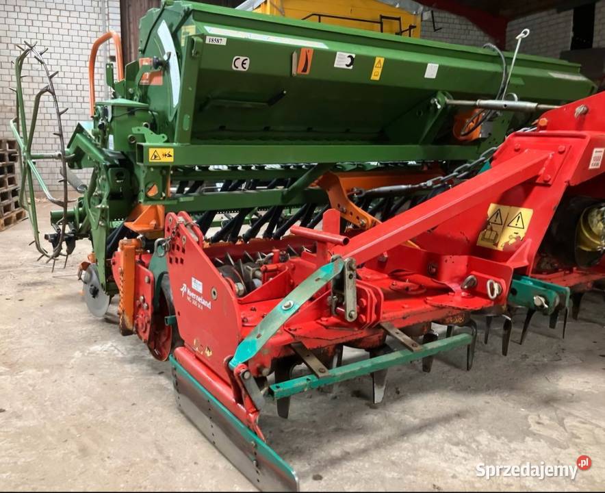 Zestaw uprawowo siewny Amazone AD302 Kverneland Maków