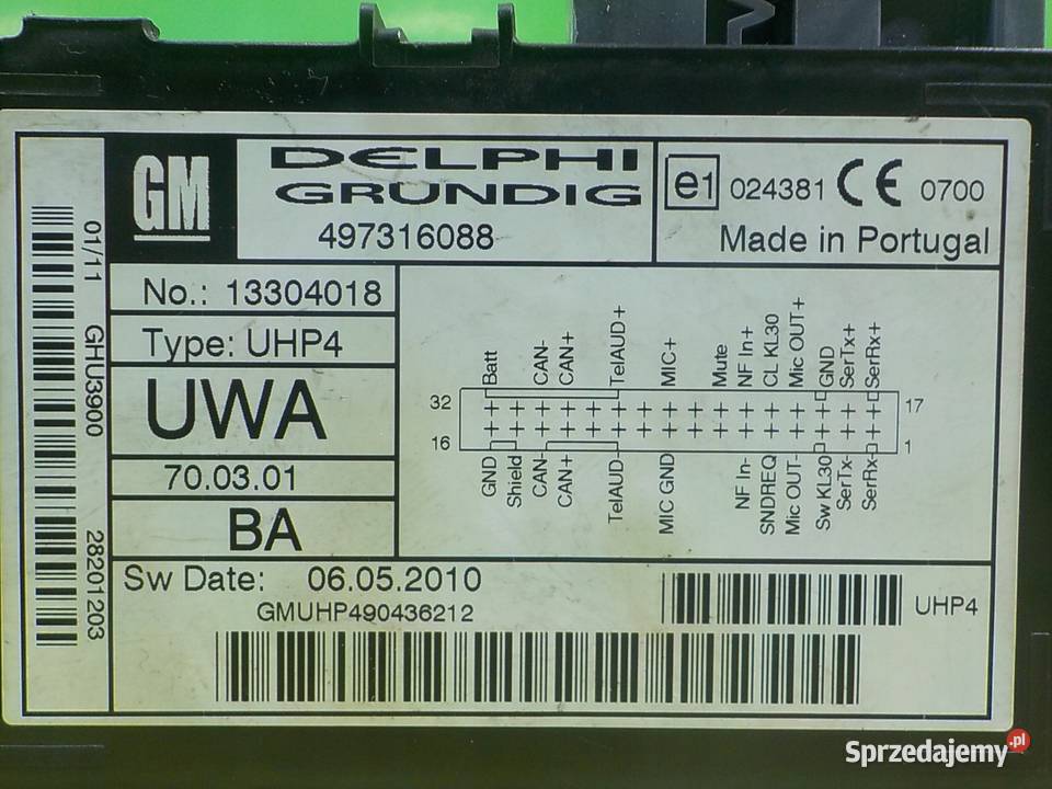 OPEL CORSA D LIFT 12 B 11r HB 5D modul sterownik Suków