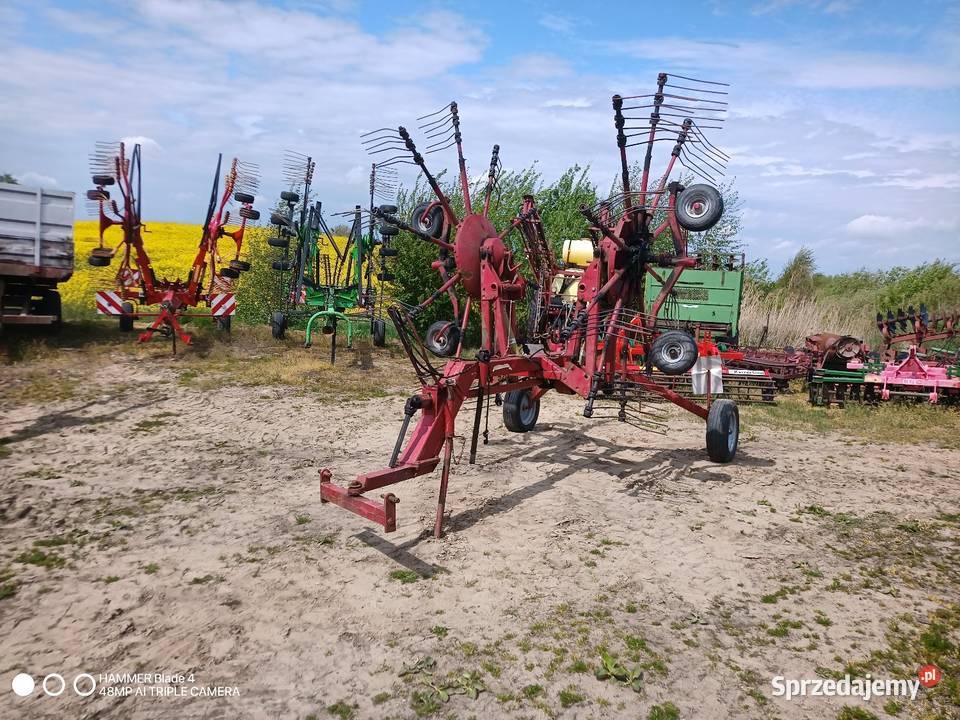 Zgrabiarka fella630 Claas żeowijarka kverneland warmińsko-mazurskie Kiwity