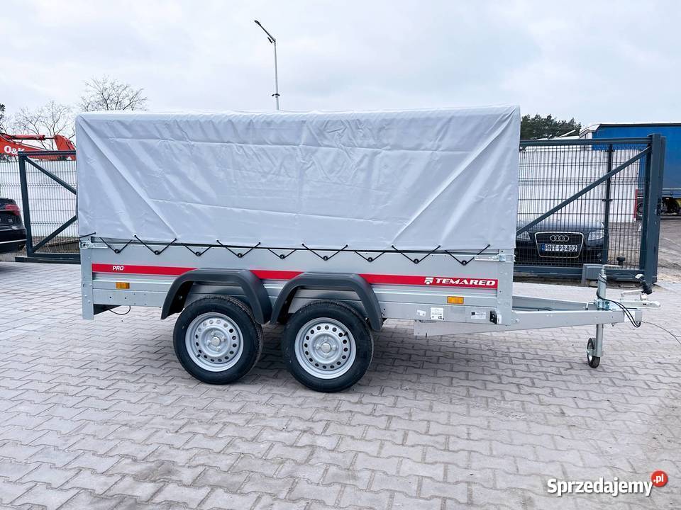 Przyczepka TEMARED PRO 26122 DMC 750 burtowa z burtowe łódzkie