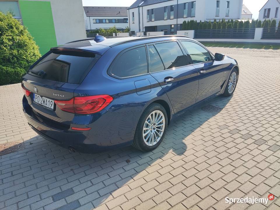 BMW 520xDrive Salon Serwis ASO Head Up Adaptive Poznań sprzedam